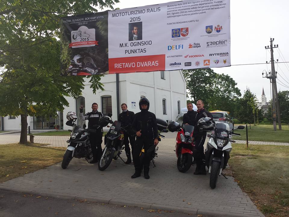 Mototurizmo ralis@rietavas kpd paveldas turizmas motociklininkai po Lietuva